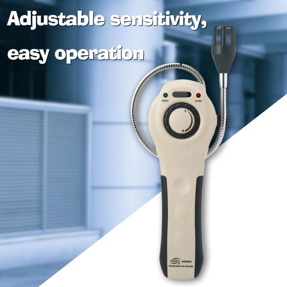 

BENETECH GM8800A Combustible Gas Detector Handheld Methane Propane Gas Tester Meter Flammable Gas Leak Tester Detector