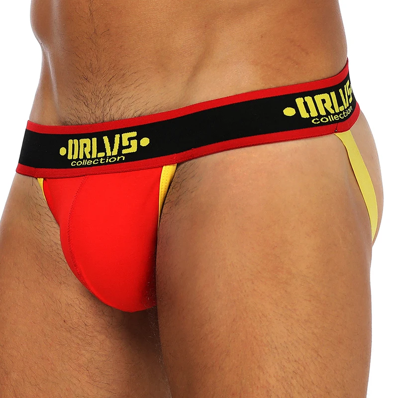 2019 Мужское нижнее белье с веселыми рисунками jockstrap сексуальные Танга мужские