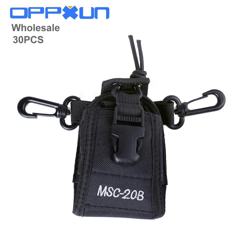 OPPXUN для Baofeng иди и болтай Walkie Talkie “иди и аксессуары MSC-20B держатель Чехол радио сумка для любительский радиопередатчик Baofeng UV-5R UV-5RE UV-B5 888 s Kenwood