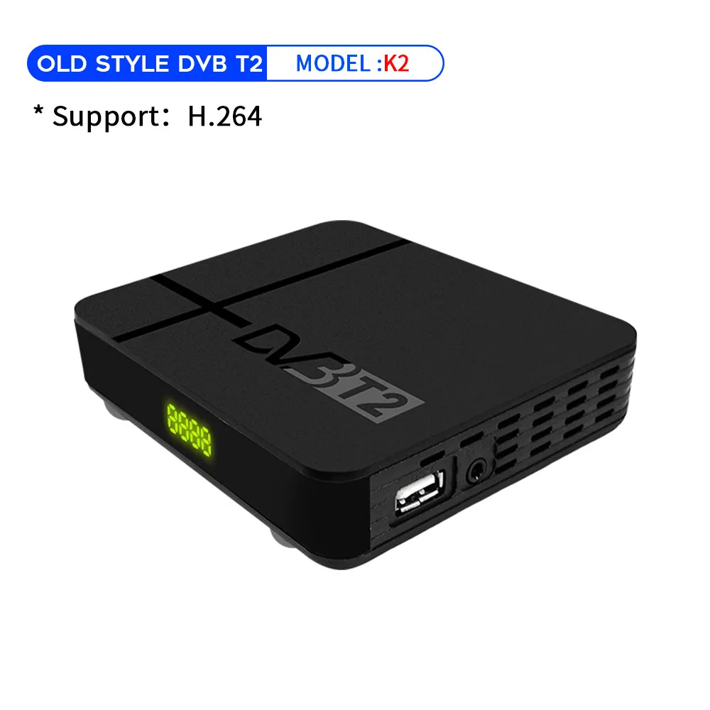 Vmade DVB T2 K2 MAX box HD 1080P эфирный приемник DVB T2 ТВ Декодер для тюнера DVB T2 H.265 с USB Wifi Поддержка dobly AC-3 - Цвет: K2