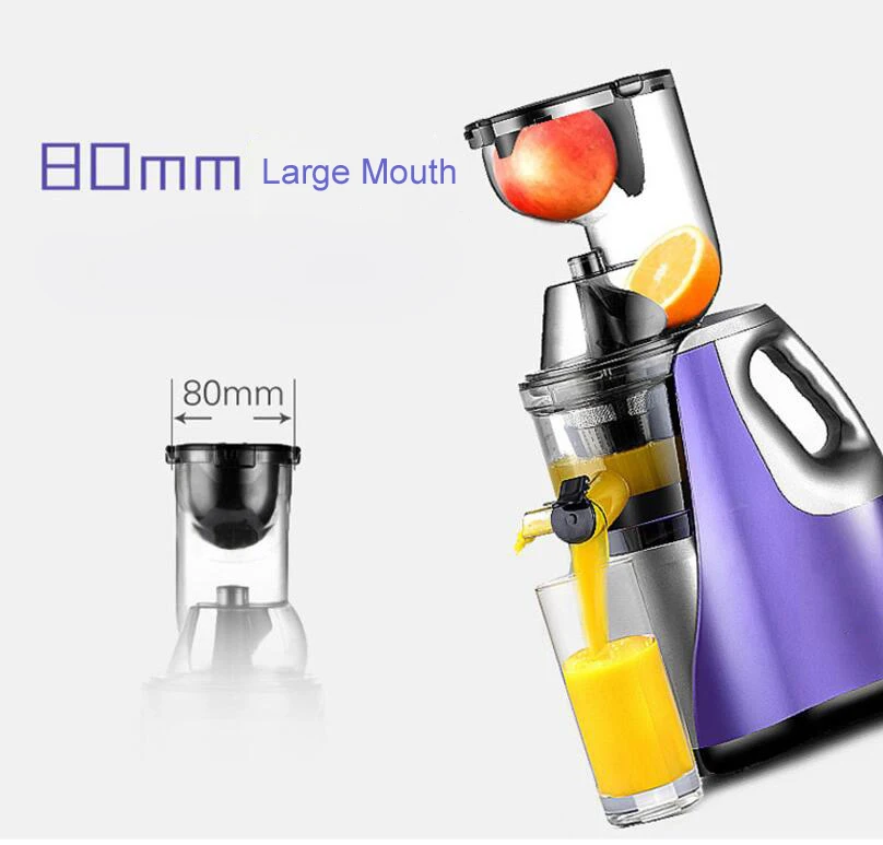 GERMAN Technology Large Mouth Slow Juicer