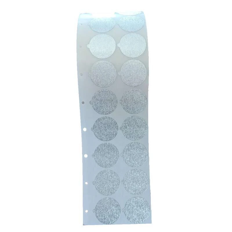 

100PCS Disposable Coffee Capsules For Nespresso Aluminum Foil Cup Lids Stickers High Quality