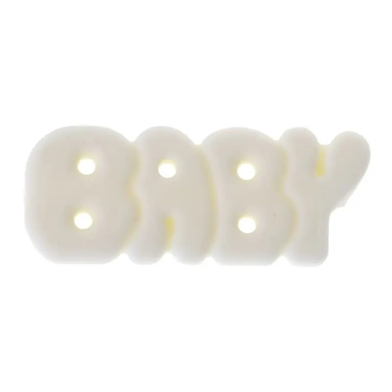 Новые силиконовые бусины, прорезыватель DIY ожерелье кулон прорезывание зубов измельчение бисера буквы Новорожденные жевательные игрушки уход за ребенком