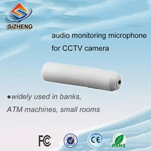 SIZHENG SIZ-125 небольшие микрофоны безопасности звукосниматель монитор для камер видеонаблюдения DVR