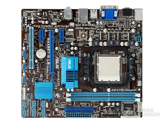 Оригинальная материнская плата для ASUS M4A88T-M LE DDR3 Socket AM3 8GB USB2.0 USB3.0 DVI VGA HDMI настольная материнская плата