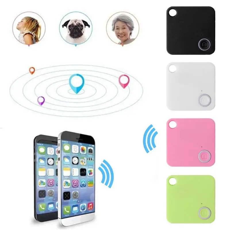  Haustiere Smart Mini GPS Tracker Anti-Verloren Kunststoff Finder Gerät Ausrüstung Bluetooth Tracer 