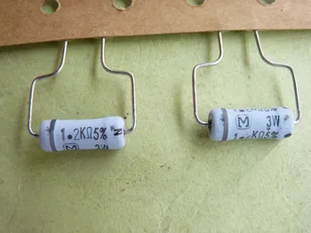 

100% New and original 100PCS 1.2K 3W Metal film resistance