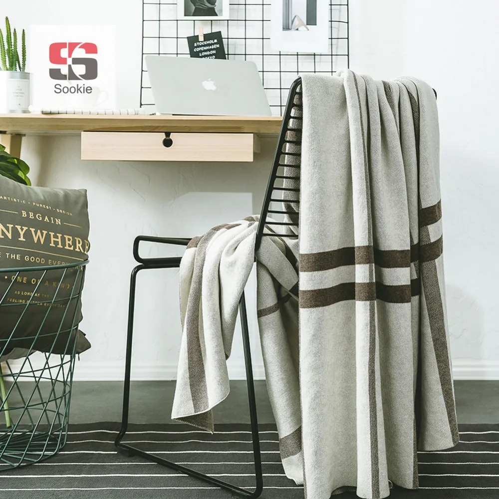 Buy Sookie Merino Wool Blanket Super Soft Warm Throw