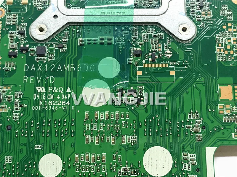 Материнская плата для ноутбука DAX12AMB6D0 для hp Pavilion 15-AB материнская плата i3-5020U 823916-601 823916-501 DAX12AMB6D0 ТЕСТ ОК