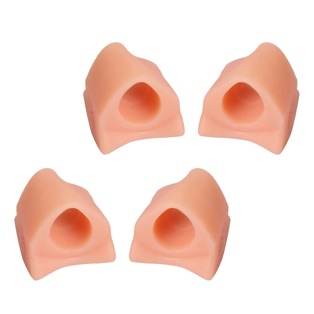 2 Pair Toe Bunion Corrector Separators Alignment Overlapping Hammer Toes Protector Straightener