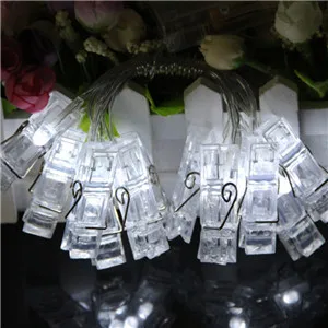 clip-white Новогодняя вечеринка украшения 1 м 10 светодиодные полосы света Pinecone Navidad рождественские украшения для домашнего декора год Рождественский Декор - Цвет: clip-white