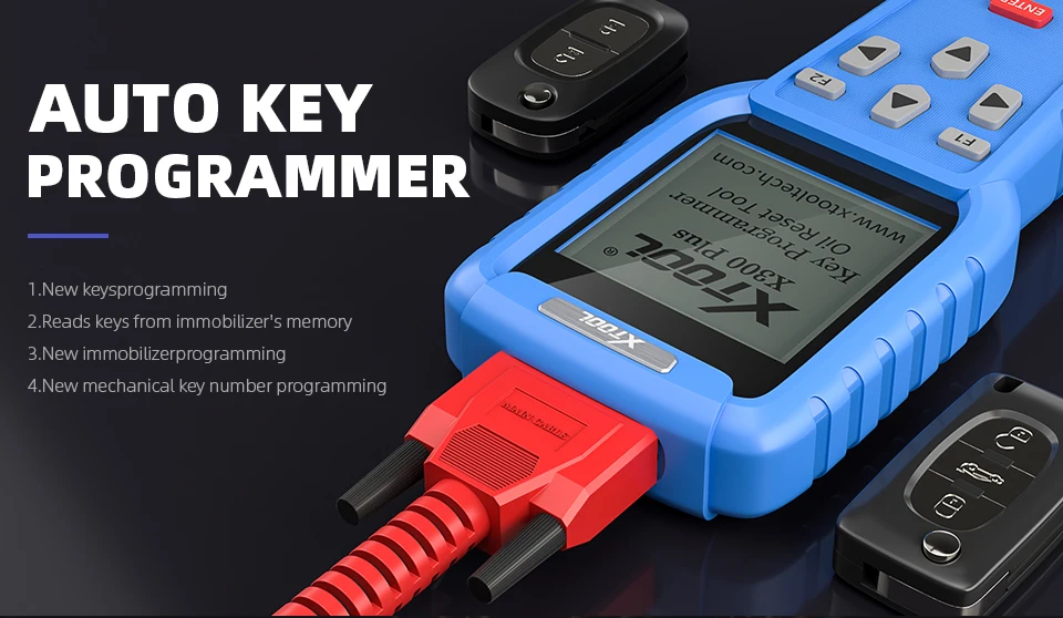 XTOOL X300 плюс OBD2 Авто ключевой программист mainternance светильник reast одометра диагностического инструмента регулировки код ридер обновление онлайн