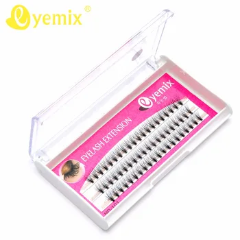 

Thick Individual Stand False Eyelashes Containing 60 individual Cluster lashes Flare Cluster Lashes Make-up Eye Lashes Knotted