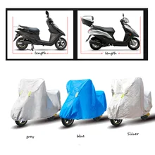 Motorcycle Cover Waterproof Outdoor Uv Protector Bike Rain Dustproof Motorbike Motor Scooter M/L/XL/XXL 1.6M-2.5M