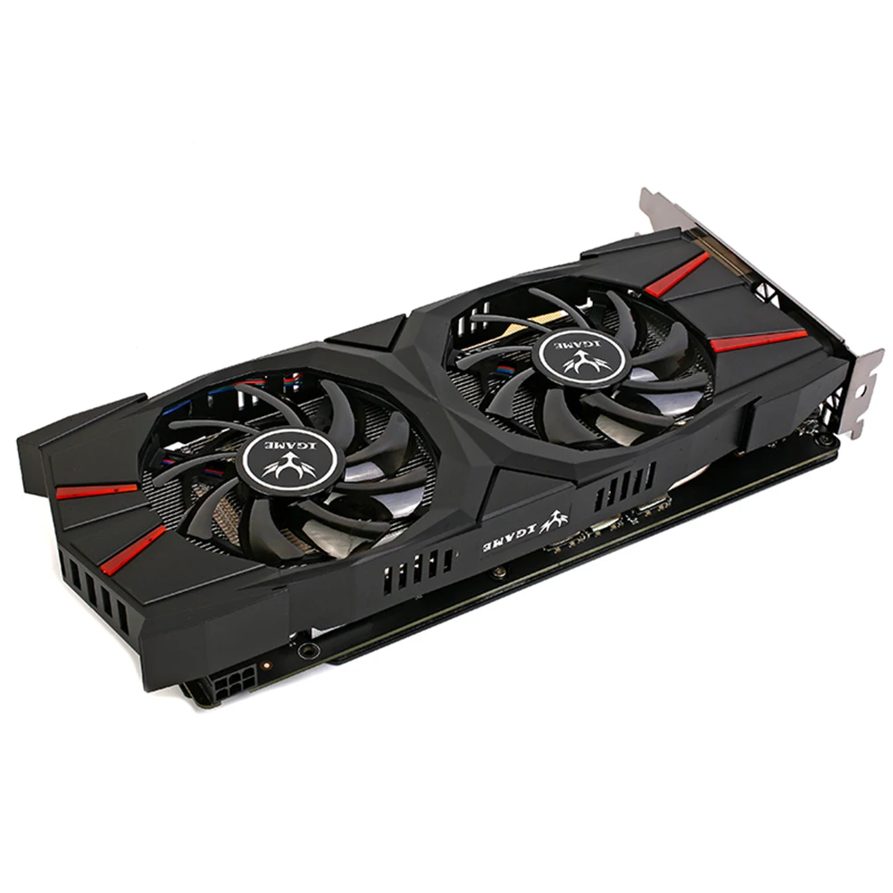 Оригинальные красочные iGame GeForce GTX 1060 вулкан U 6 г видео Графика карты 8008 мГц 192bit GDDR5