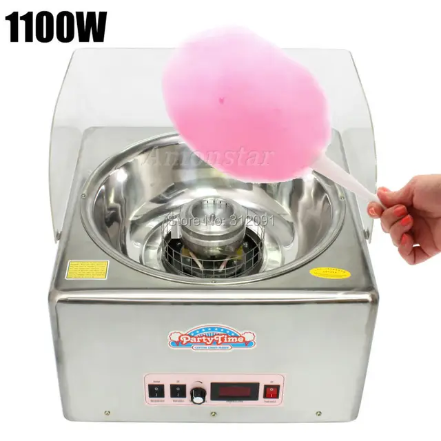 (Ship from EU) Full Electric Commercial Sugar Candy Floss /Cotton Candy