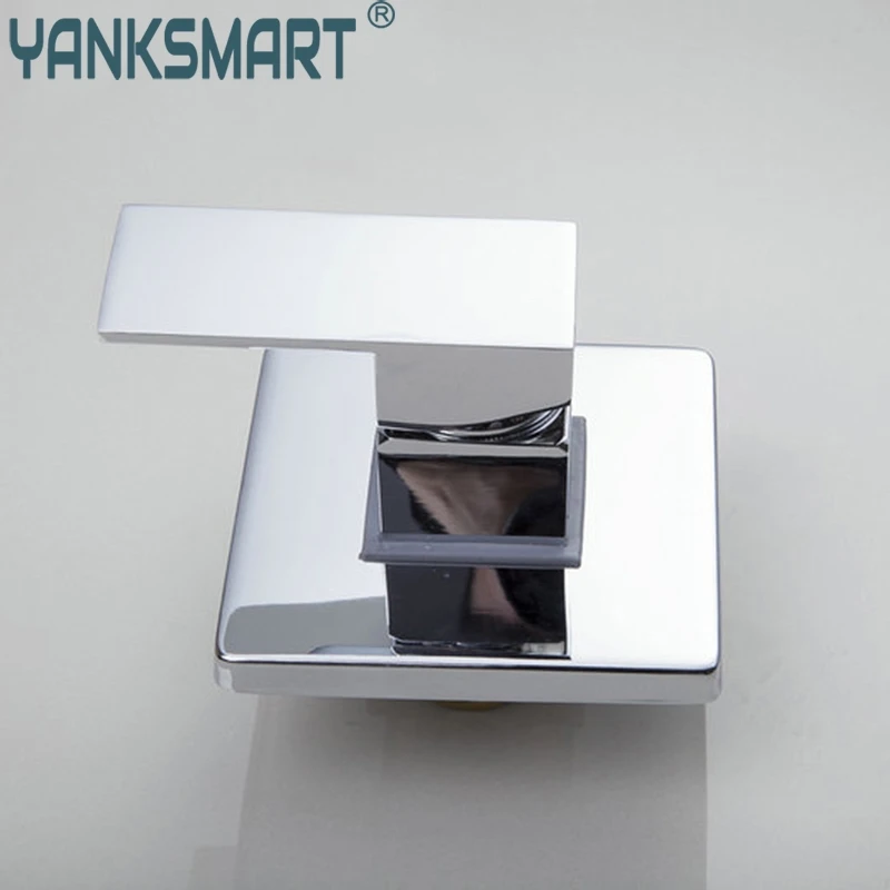 Bath & Shower Faucets Control Brass Mixing Valve Switch Concealed