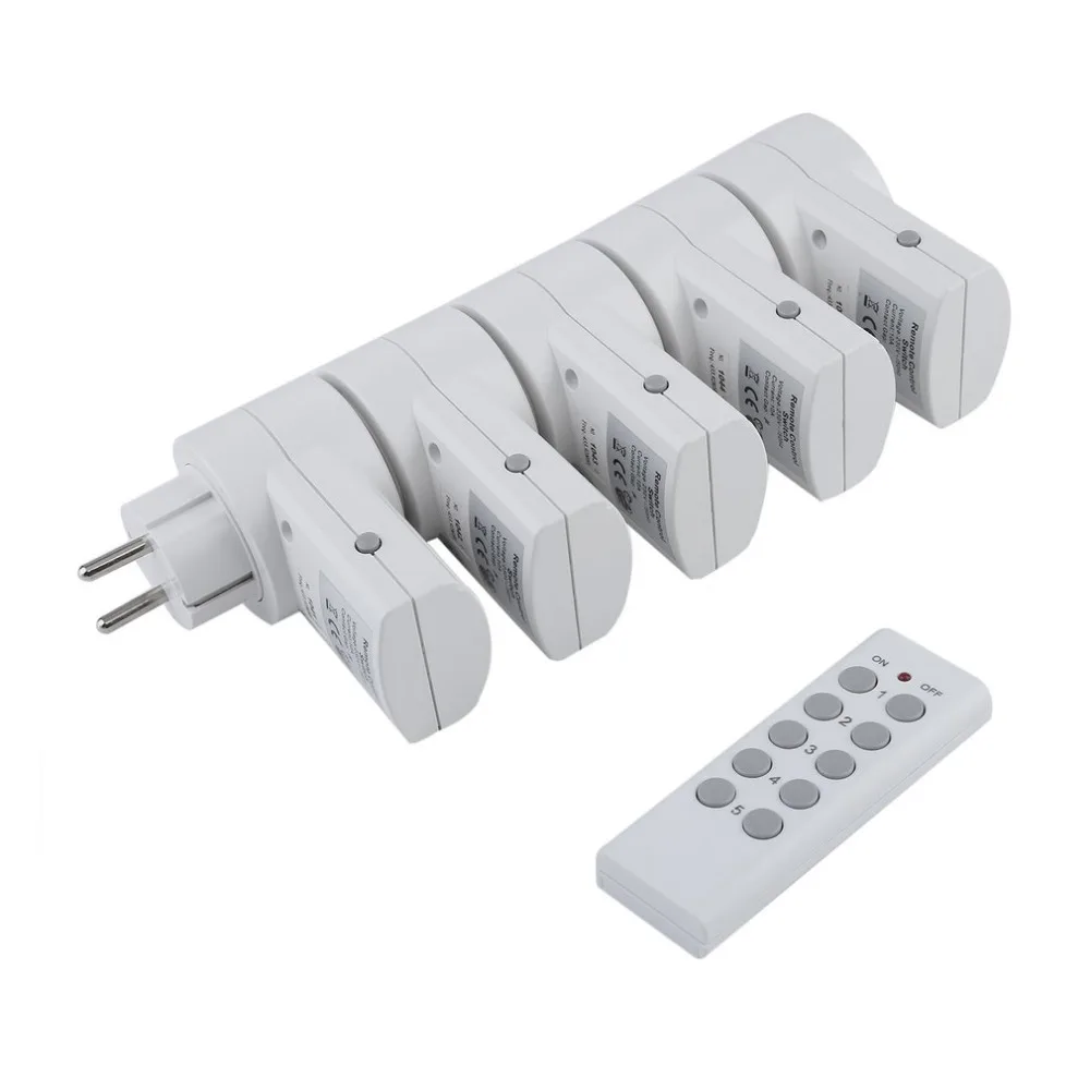 

Newest Smart Home Radio Freqency Wireless Household Appliances Remote Wall Socket Germany Plug Electric Outlet 433.92MHz