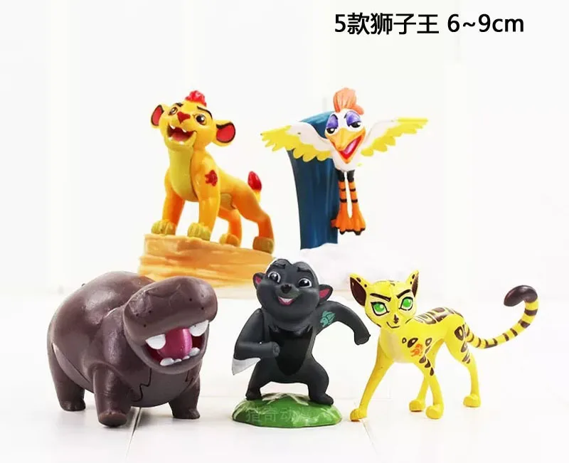 3-9cm The Lion King Simba Nala Timon Model Figure PVC Action Figures Classic Toys Best Christmas Gifts