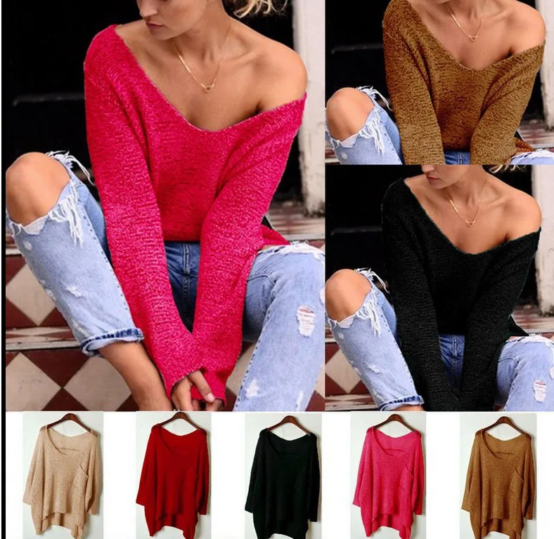 Yahouhei Spring Autumn Knitting Shirt Long Sleeve Ladies Blouse Shirt