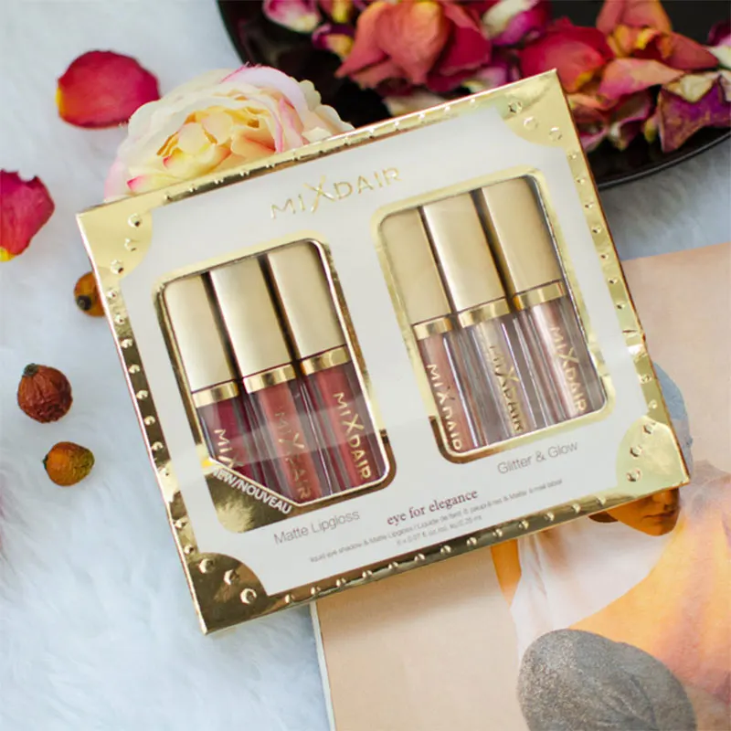 BEAUTY GLAZED Lips Makeup Matte Liquid Lipstick Set Lip Gloss Easy To Wear Long-lasting Waterproof Matt Lip Stick Lip 6 Colors BEAUTY GLAZED Lips Makeup Matte Liquid Lipstick Set Lip Gloss Easy To Wear Long-lasting Waterproof Matt Lip Stick Lip 6 Colors