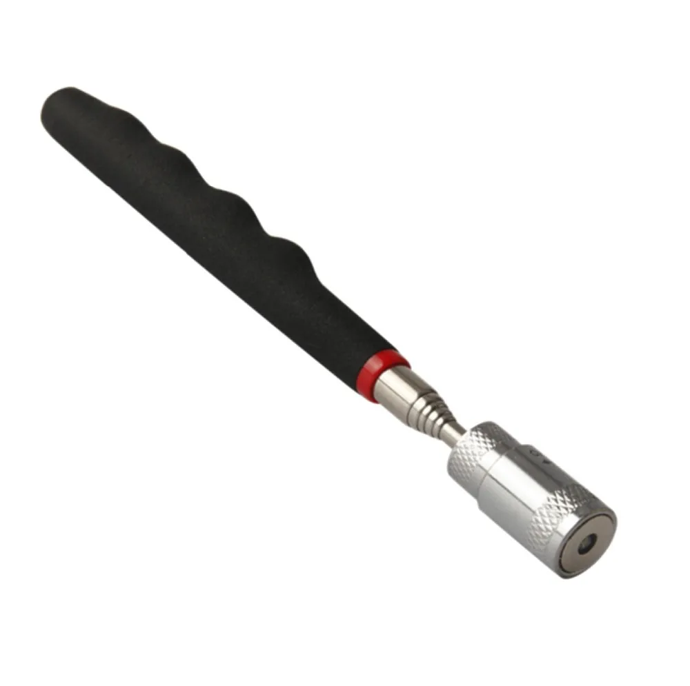 1pc Magnetic Mini LED Magnet Tool Telescopic Pick Up Tool Screwdriver Nuts And Bolts Metal Upright