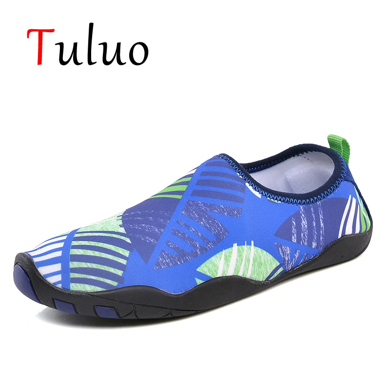 TULUO лето унисекс обувь для воды босиком одежда заплыва Спортивная обувь Открытый Приморский Йога Пляжные сёрфинг свет спортивн