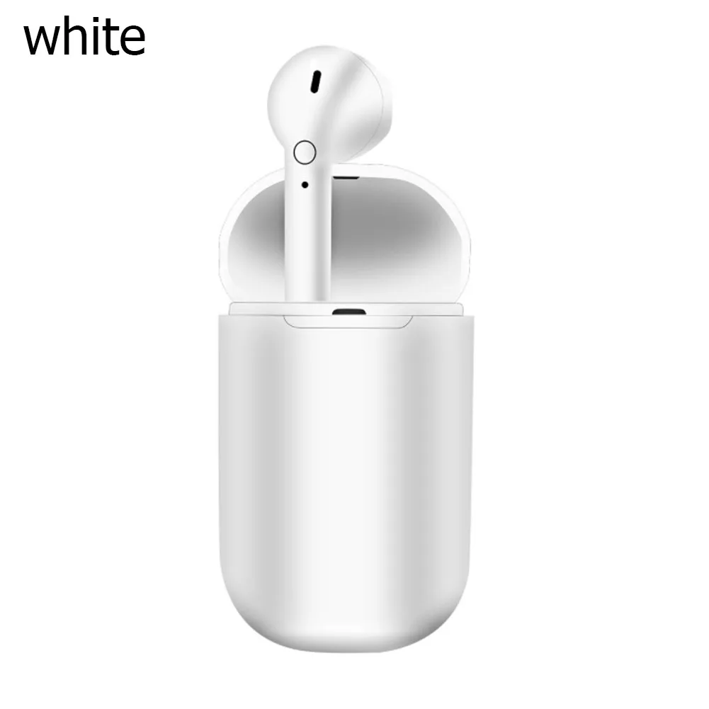 Y19 Bluetooth 5,0 мини наушники настоящие беспроводные стерео одна гарнитура спортивные наушники с зарядным устройством для iPhone samsung huawei - Цвет: Белый
