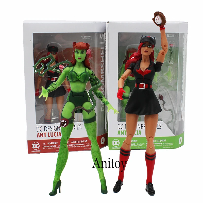 DC Desiner Series Ant Lucia Bombshells Poison Ivy Batwoman PVC font b Action b font font