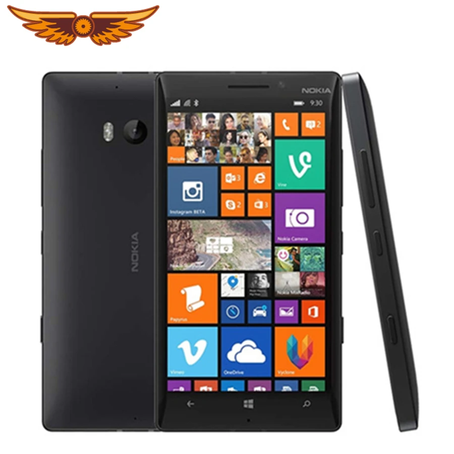 Nokia Lumia 930, разблокирована, 5,0 дюймов, 2 Гб ОЗУ, 32 Гб ПЗУ, МП камера, четыре ядра, LTE, NFC, Windows, мобильная ОС, мобильный телефон