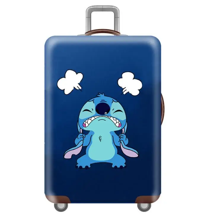 Art Creative Cartoon Tree suitcase cover elastic suitcase cover zipper luggage case removable cleaning suitable for 29-32 trunk cover Art Creative Cartoon Tree suitcase cover elastic suitcase cover zipper luggage case removable cleaning suitable for 29-32 trunk cover