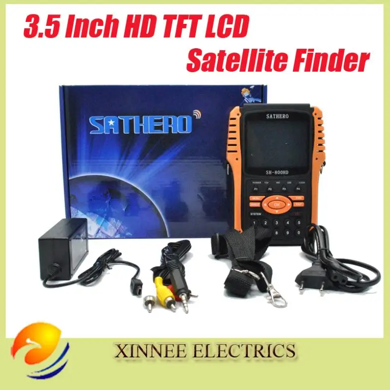 

DVB-S2 Digital Satellite Finder Meter USB2.0 HDMI Output Satfinder HD with Spectrum Analyzer