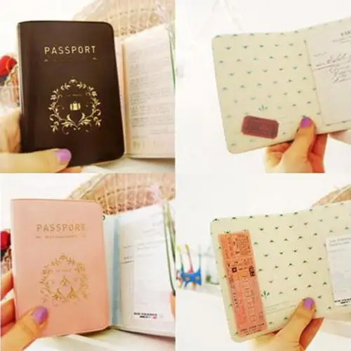 

New Design Travel Utility Simple Passport ID Card Cover Holder Case Skin PVC Gifts 9R2P
