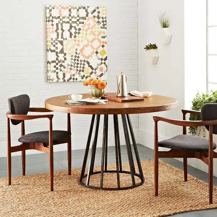 Ikea Nordic grande redonda mesa Continental redonda de madera maciza ... Ikea Nordic grande redonda mesa Continental redonda de madera maciza ...