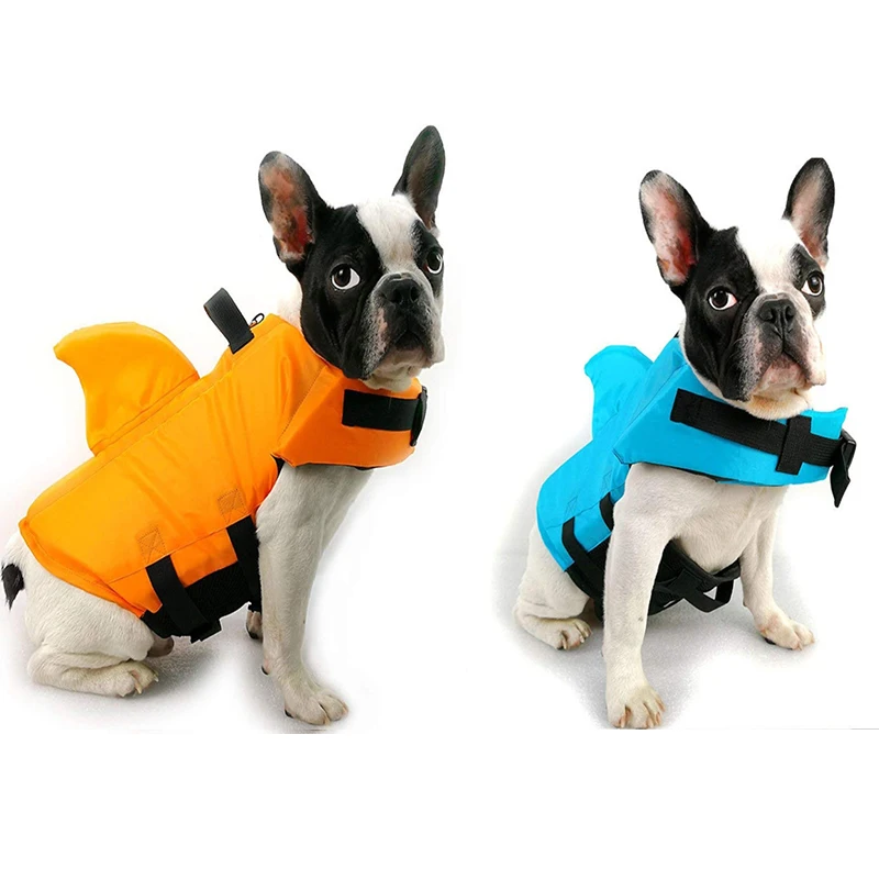 

Dog Life Vest Summer Shark Pet Life Jacket For Small Medium Large Dog Safety Clothes Dogs Swimwear Pets Safety Swimming Suit