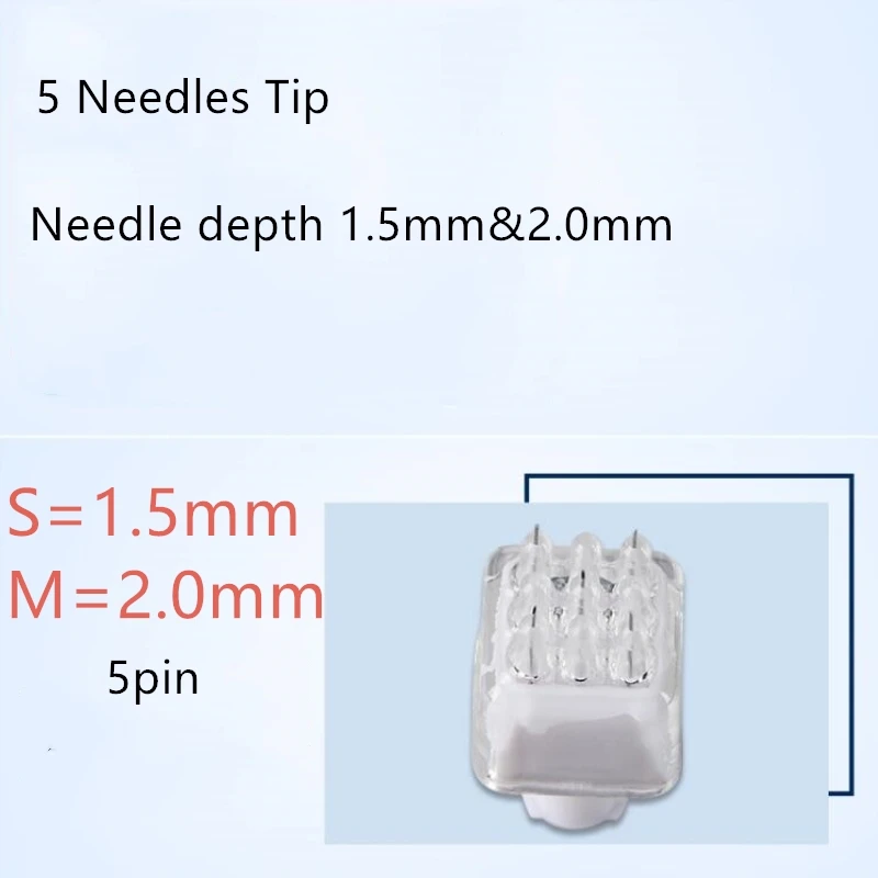 10 шт воды одноразовые иглы картридж для 5 Pin 3D кристалл ручной инъекции иглы для эстетического восстановления лица HD100