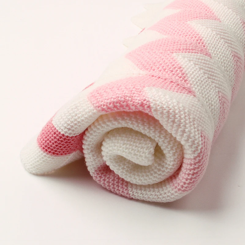 Одеяло для детей и младенцев вязанные детское одеяло для новорожденных шерстяные ручной работы диван Пледы Одеяло пеленать Обёрточная бумага кроватки коляски Одеяло