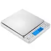AMIR-báscula Digital de cocina, minibáscula de acero inoxidable con bolsillo para horneado de alimentos, pantalla LCD de 500g/0,01g, báscula electrónica para Cocina ► Foto 1/6