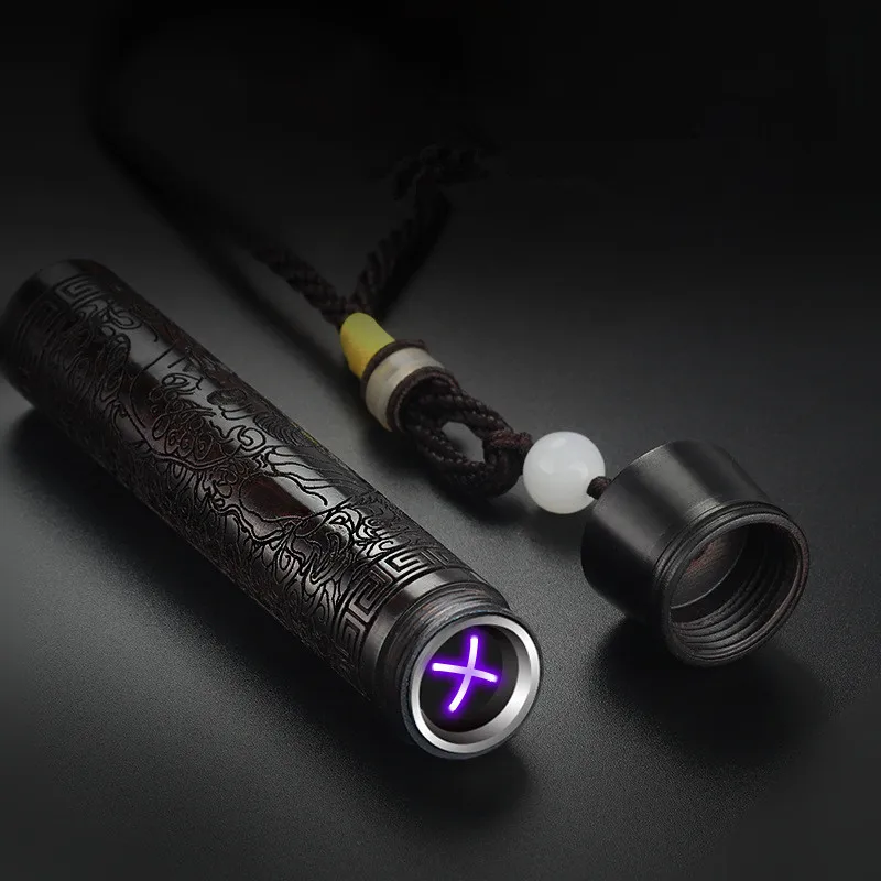 Дуга импульса usb сигары цилиндр плазмы ebony ветрозащитная зажигалка с