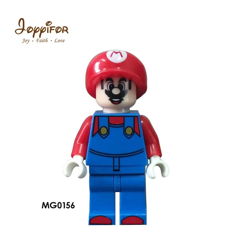 

JOYYIFOR Cute Mario Game Character Bricks LegoINGlys Classic Action Figure Model Building Blocks Toys for Children Kids Gifts