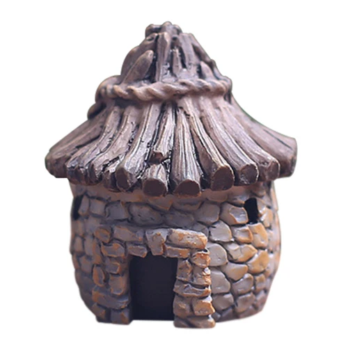 

Mini DIY dollhouse miniatures cottage terrarium fairy garden gnome moss resin decorations for home and garden