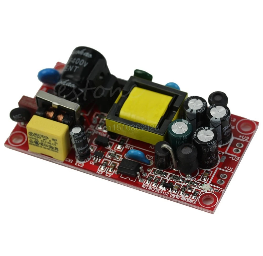 12V 1A/5V 1A AC-DC понижающий преобразователь двойная изоляция выходной модуль питания