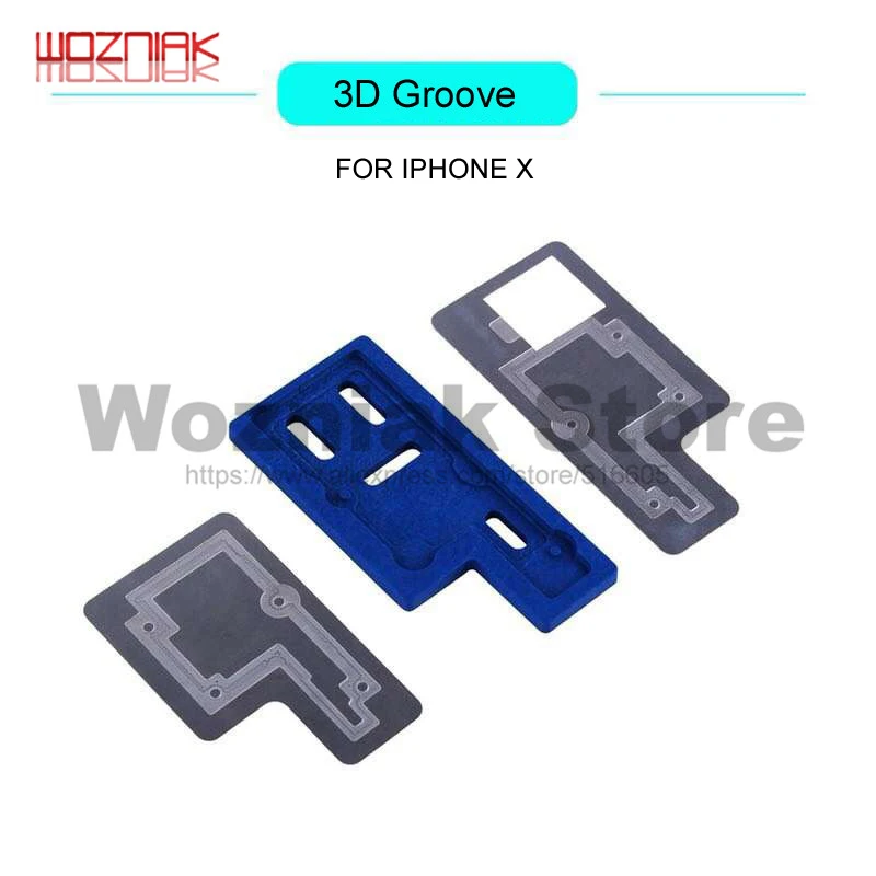 Канавки 3D Оловянная посадочная сетка Клей Удалить место приспособление для IPHONE X XS MAX