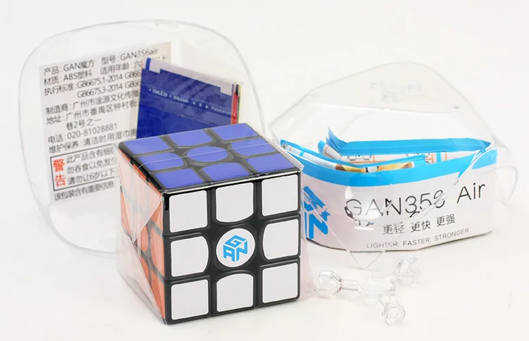 GAN 356 Air cube 3x3x3 magic speed cube Gan 356 Air SM cube Gan 356 Air UM cube professional gans cubo magico игрушки для детей - Цвет: gan 356 air