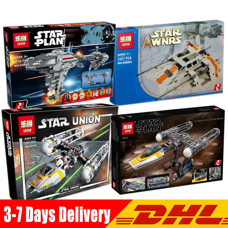 

Lepin 05083 05084 05040 05143 Star Wars Model Building Bricks Compatible LegoINGlys 10129 10134 75181 Blocks Educational Toys
