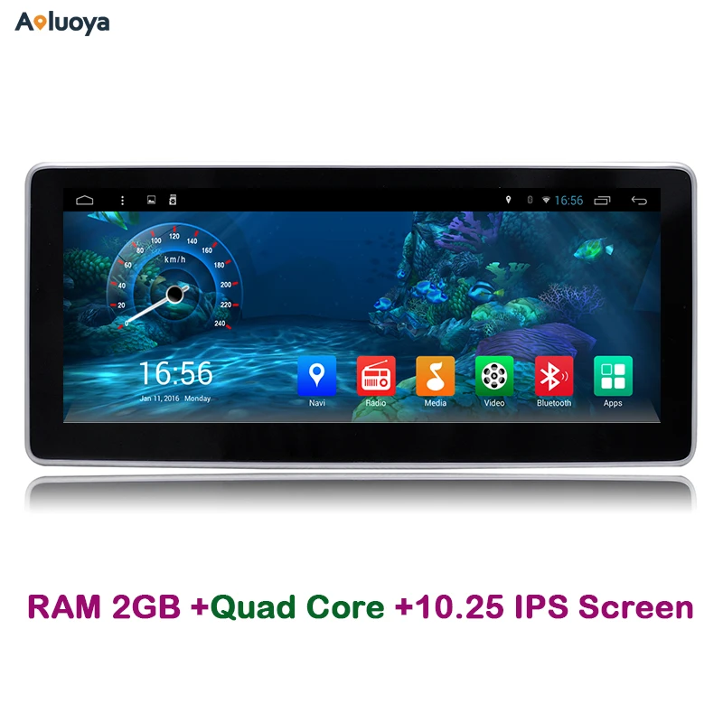 Aoluoya 10 25 IPS 2GB RAM Android 6 0 font b Car b font DVD Player