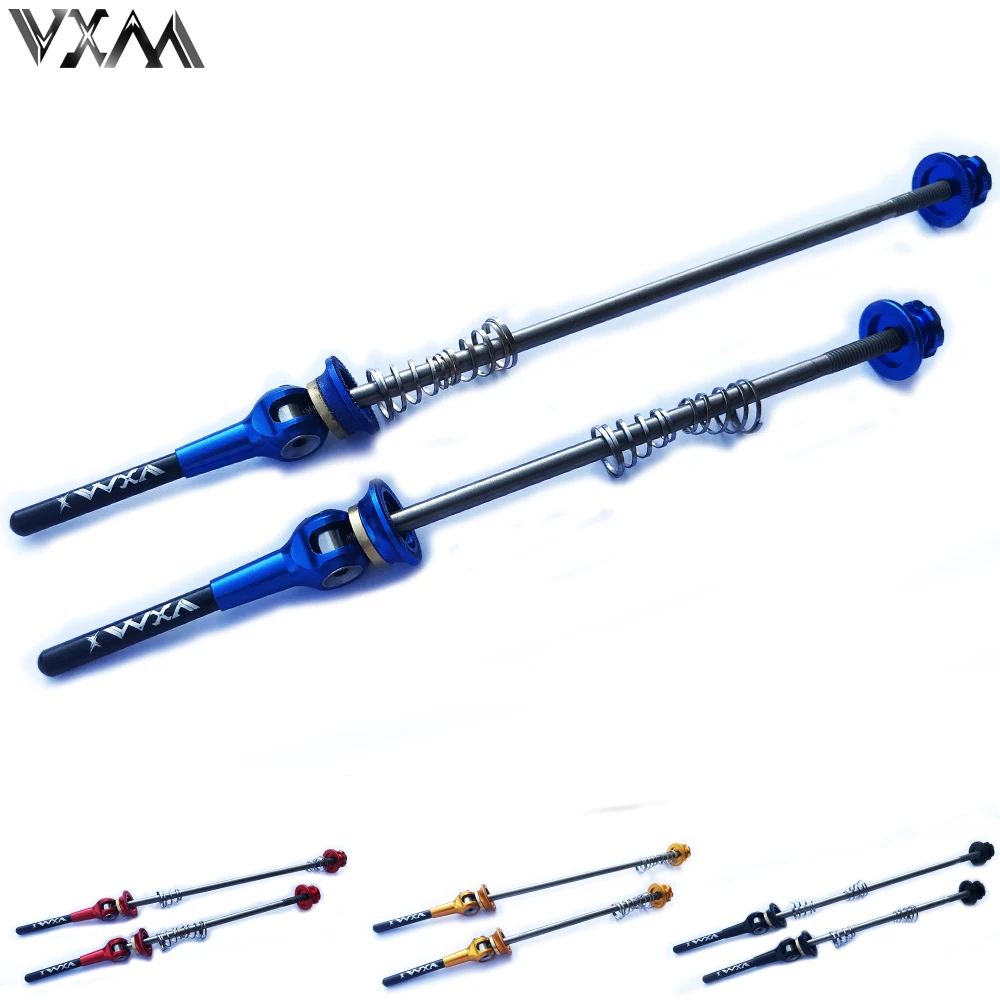 1 Paar Spieße Radfahren CNC Hebel Mountainbike Titanlegierung Schnellspanner 1 Paar Spieße Radfahren CNC Hebel Mountainbike Titanlegierung Schnellspanner