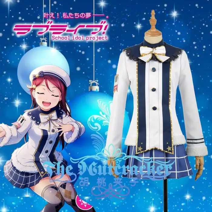 [В наличии] 2018 аниме LoveLive SunShine Aqours Sakurauchi Riko Рождественская каролловая форма