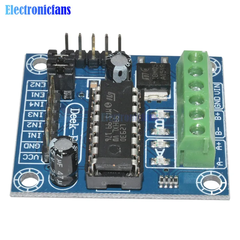 

diymore Mini 4-Channel Motor Drive Shield L293 L293D Expansion Board Module High Voltage Current For Arduino UNO R3 MEGA 2560