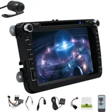 Android 4.4 Car DVD Player Car Radio Stereo for VW/GOLF/BORA/PASSAT/CC etc Support Bluetooth OBD2 Canbus +Free Rear Camera